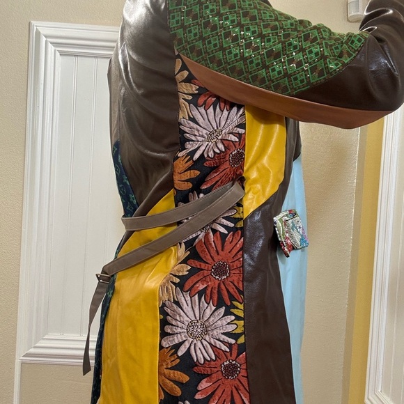 New! Colorful Patchwork Women's Jacket - Picture 8 of 11